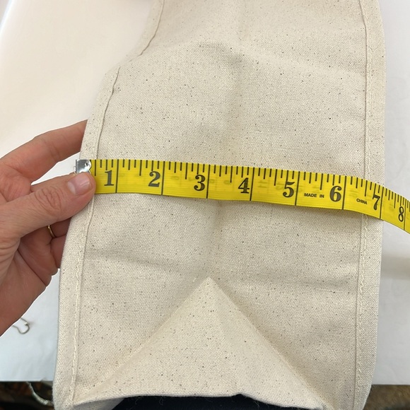 Magnolia Waco, TX Natural/ Ivory & Black Reusable Canvas Tote Market Bag - NWT - Picture 9 of 12